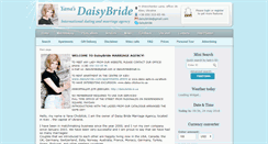 Desktop Screenshot of daisybride.com